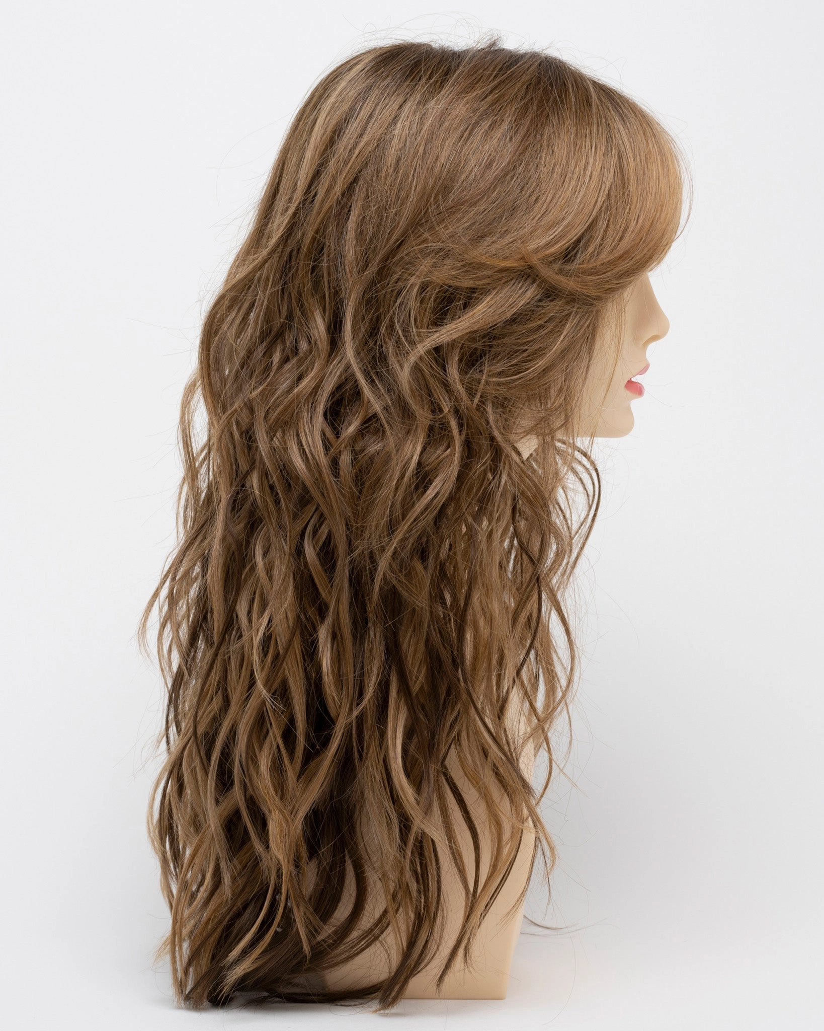 Krista Wig by Envy | Human Hair/Heat Friendly Synthetic Blend Hair | Average Cap