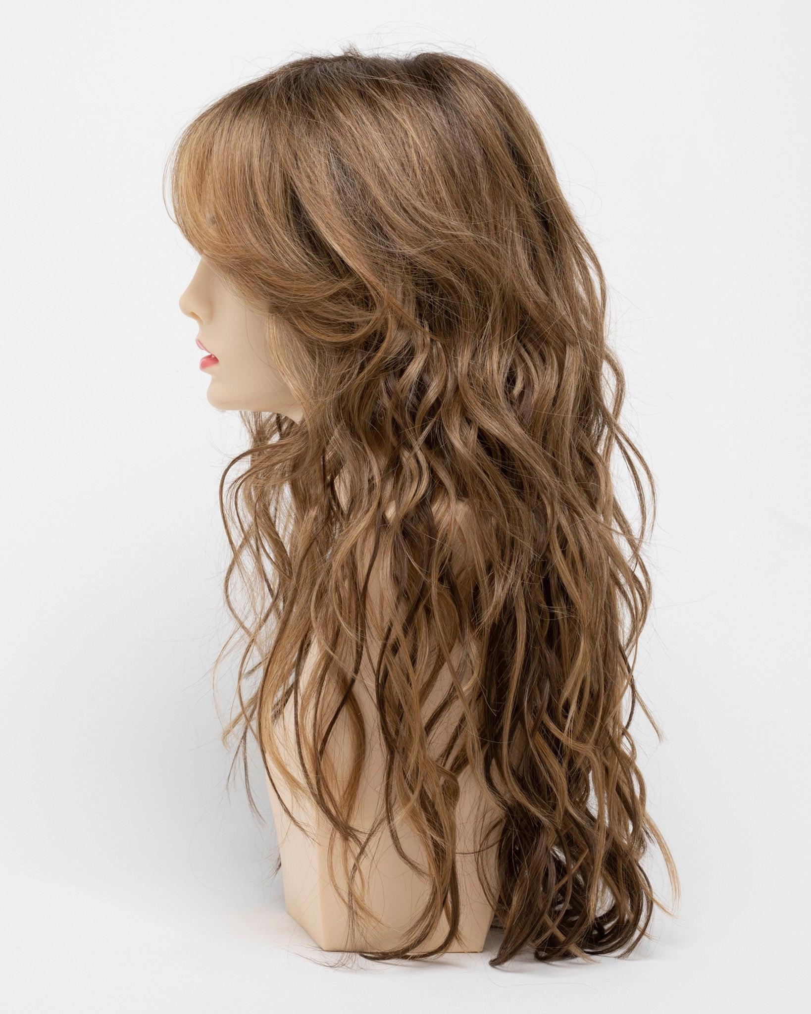 Krista Wig by Envy | Human Hair/Heat Friendly Synthetic Blend Hair | Average Cap