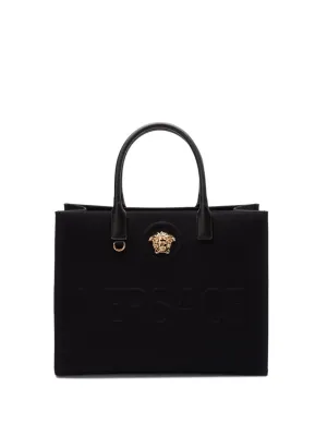 `La Medusa Canvas` Large Tote Bag