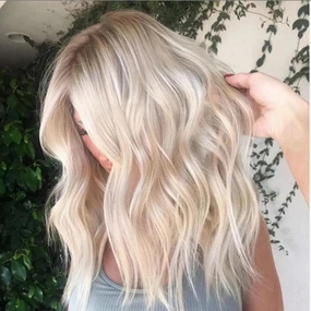 Lace Front Blonde Wig