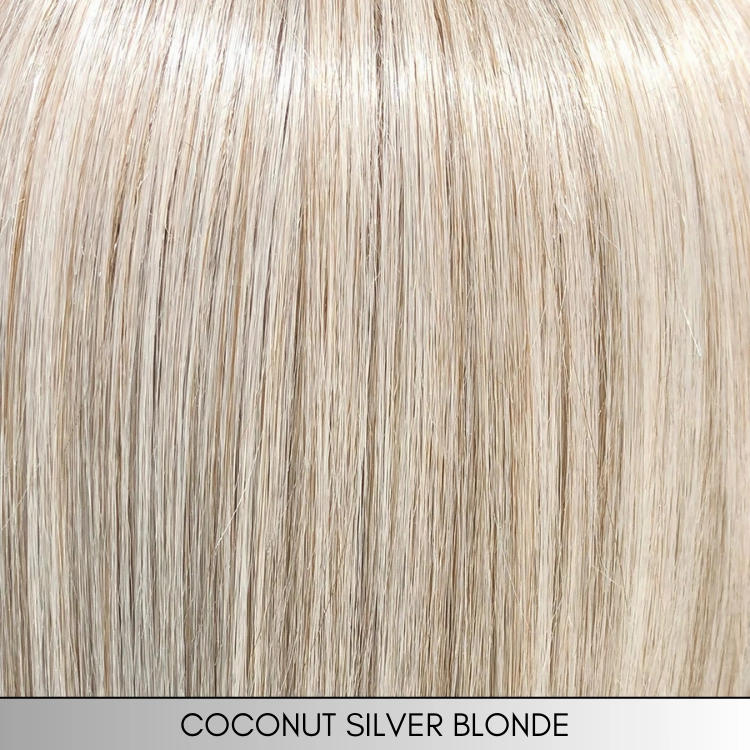Lace Front Mono Topper Straight 14" - Caf Collection by BelleTress