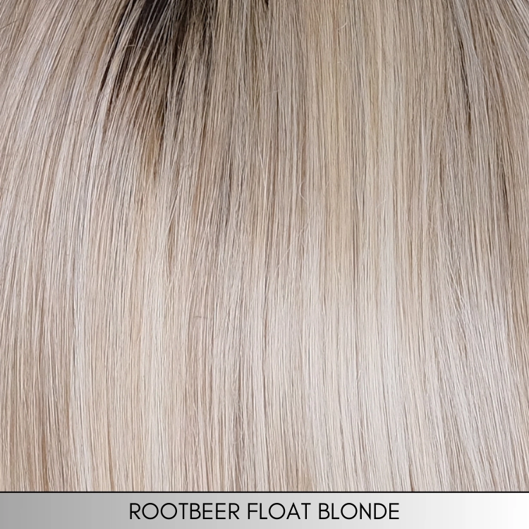 Lace Front Mono Topper Straight 14" - Caf Collection by BelleTress