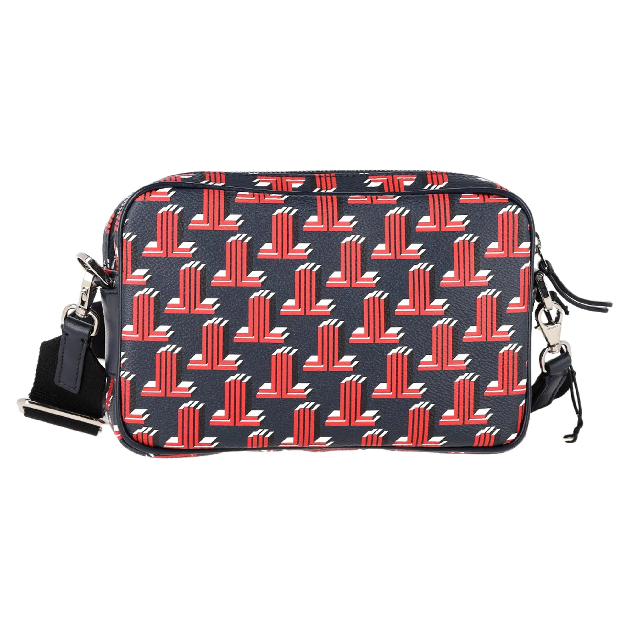 Lanvin Monogram Camera Crossbody Bag in Multicolor Leather