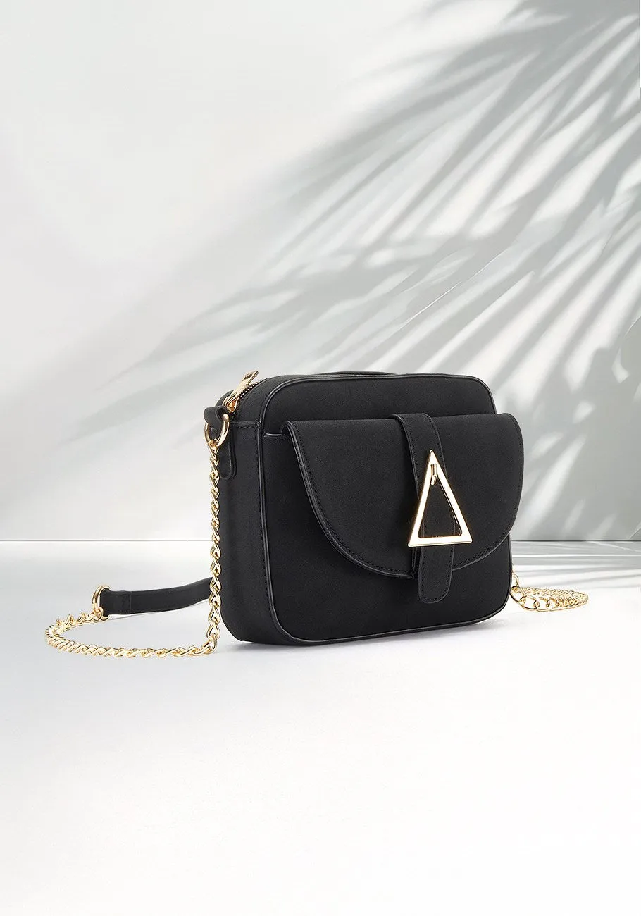 LASCANA Women's Chain Strap Crossbody Bag