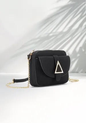 LASCANA Women's Chain Strap Crossbody Bag