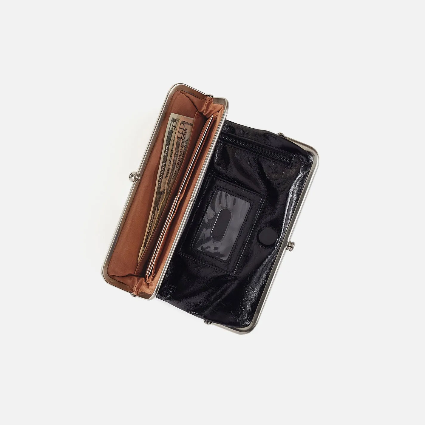 Lauren Clutch-Wallet In Pebbled Leather - Birch