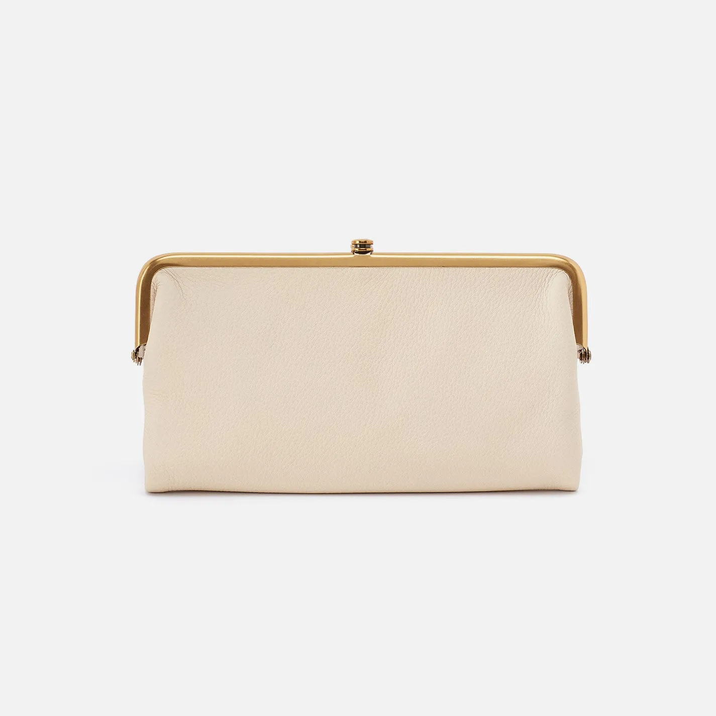 Lauren Clutch-Wallet In Pebbled Leather - Birch