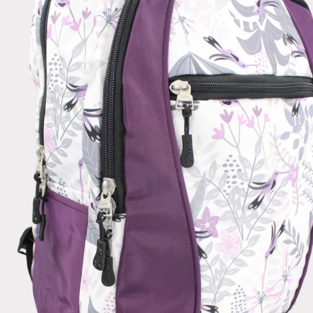 Lavender/Purple Laptop Backpack