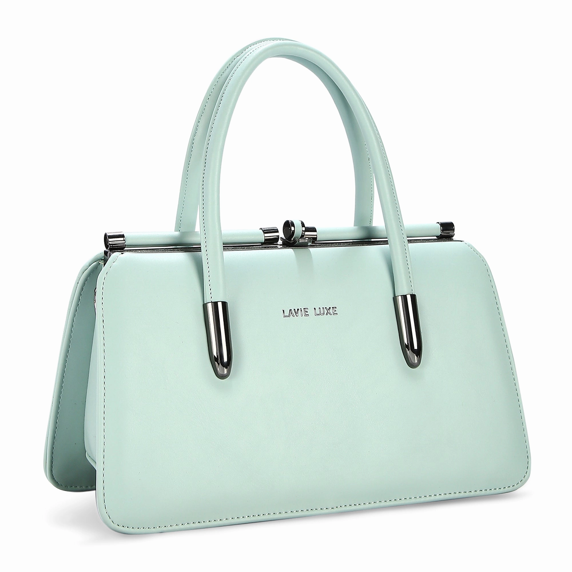 Lavie Luxe Book Frame Mint Medium Women's Framed Bag