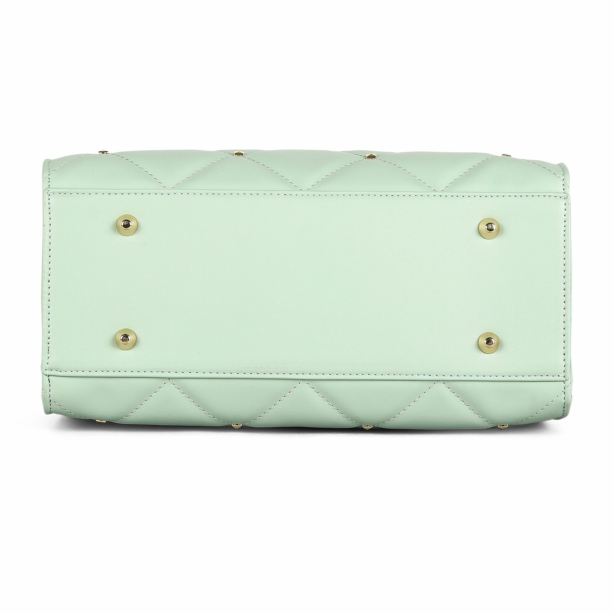 Lavie Luxe Stud Shelly Mint Medium Women's Satchel
