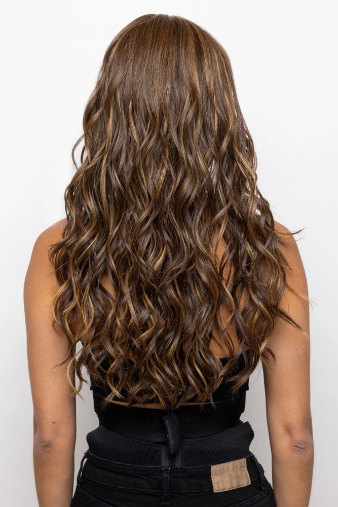Lavish Wavez <br>Synthetic Lace Front with Lace Part Wig
