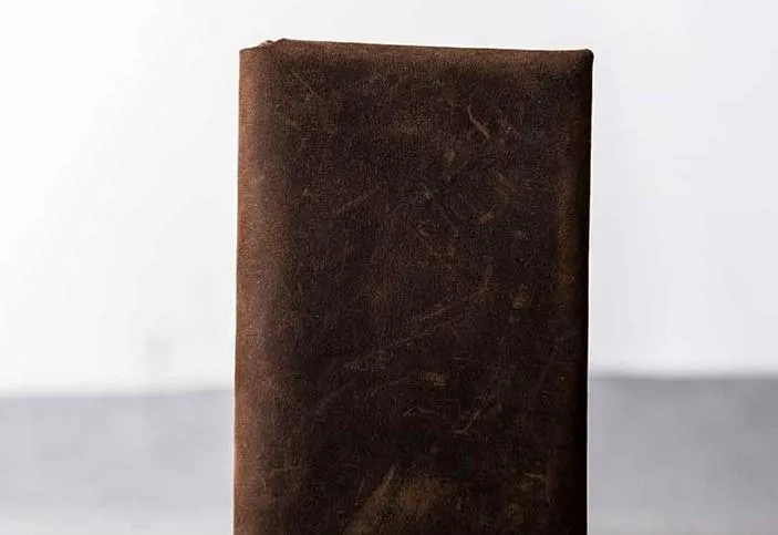 Leather Men Card Holder Wallet Change Bifold Small Wallet for Men