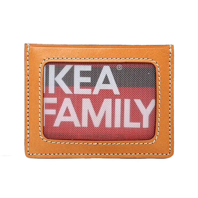 Leather Mens Card Wallet Card Holder Front Pocket Wallet Small Slim Wallet for Men