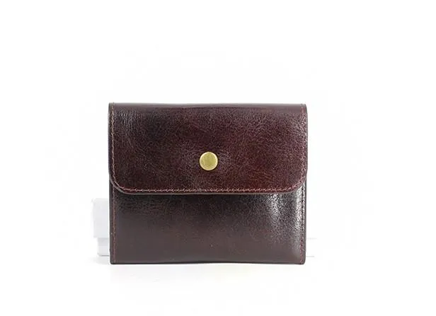 Leather Mens Front Pocket Wallet Card Wallets Slim Small Change Wallets for Men