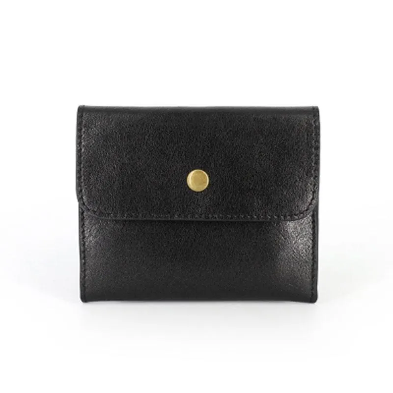 Leather Mens Front Pocket Wallet Card Wallets Slim Small Change Wallets for Men