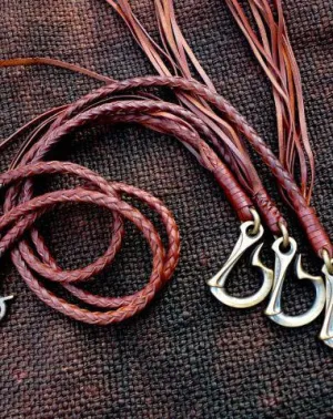 Leather trucker wallet biker wallet Chain for chain wallet biker wallet with dragon hook