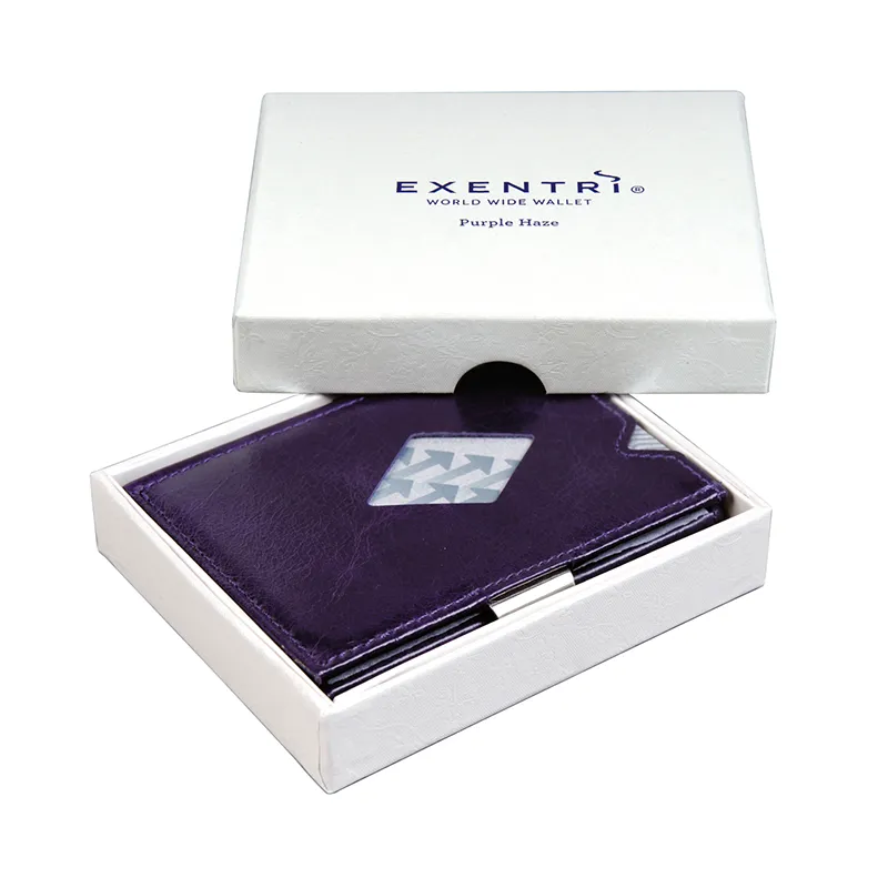 Leather Wallet // Purple Haze