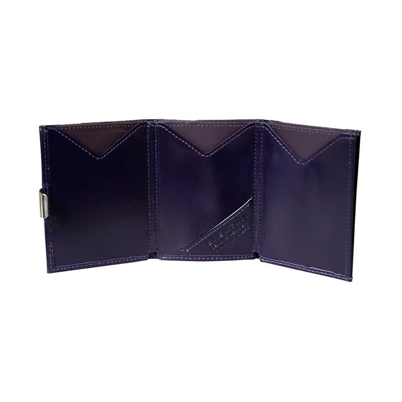 Leather Wallet // Purple Haze