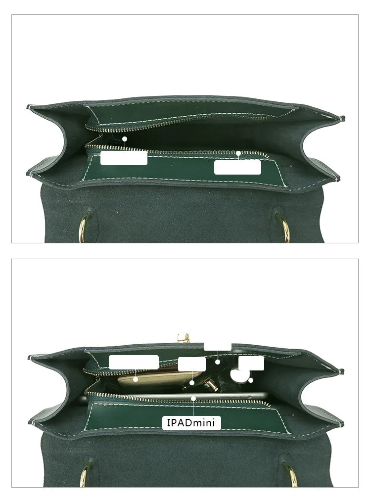 Leather Women Shoulder Bag Briefcase Work Bag For Women