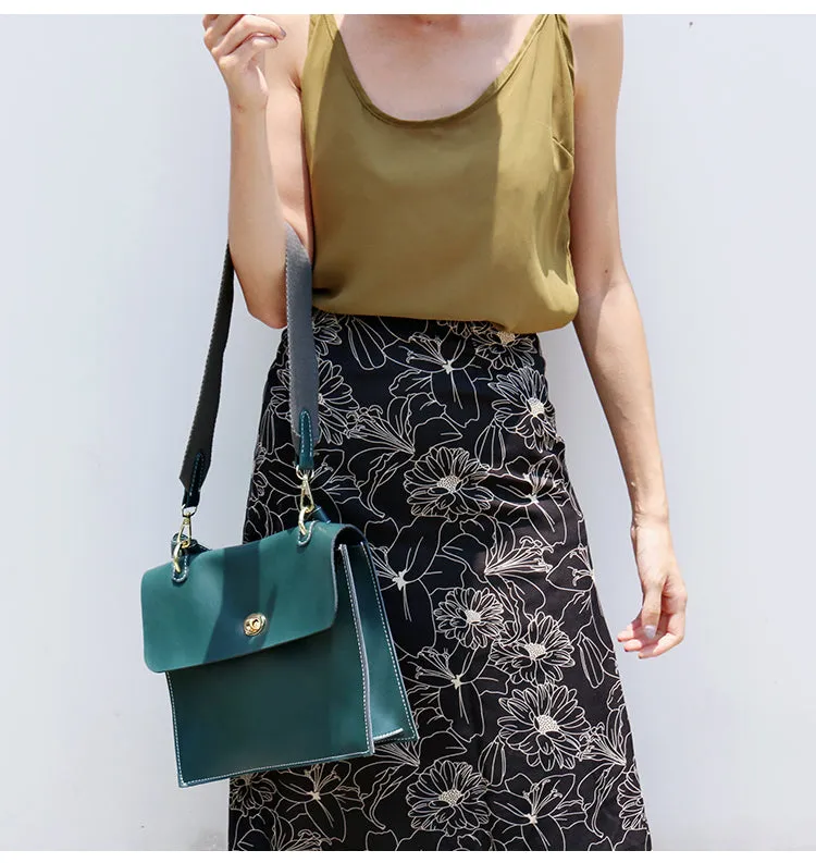 Leather Women Shoulder Bag Briefcase Work Bag For Women