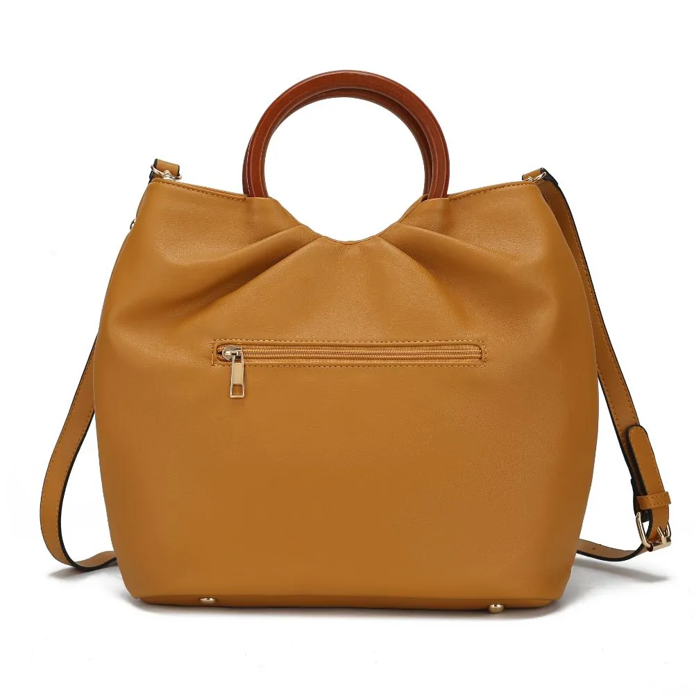 Leilani Vegan Leather Tote Handbag with Wallet