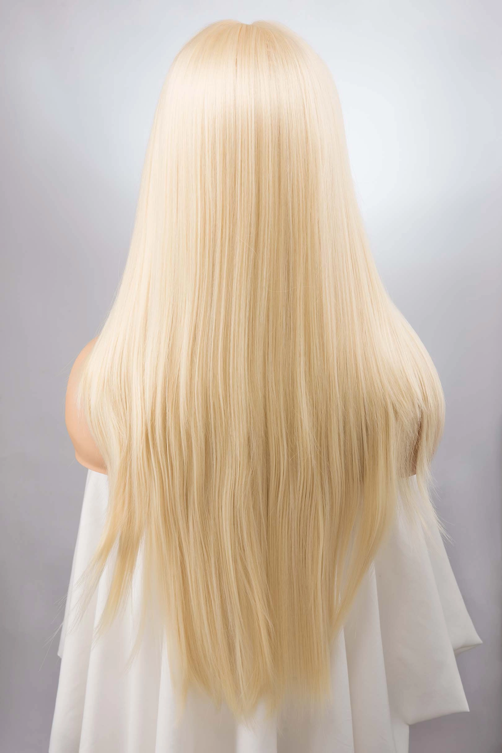 Light Blonde Straight Lace Front Synthetic Wig Ivy Barbie Look