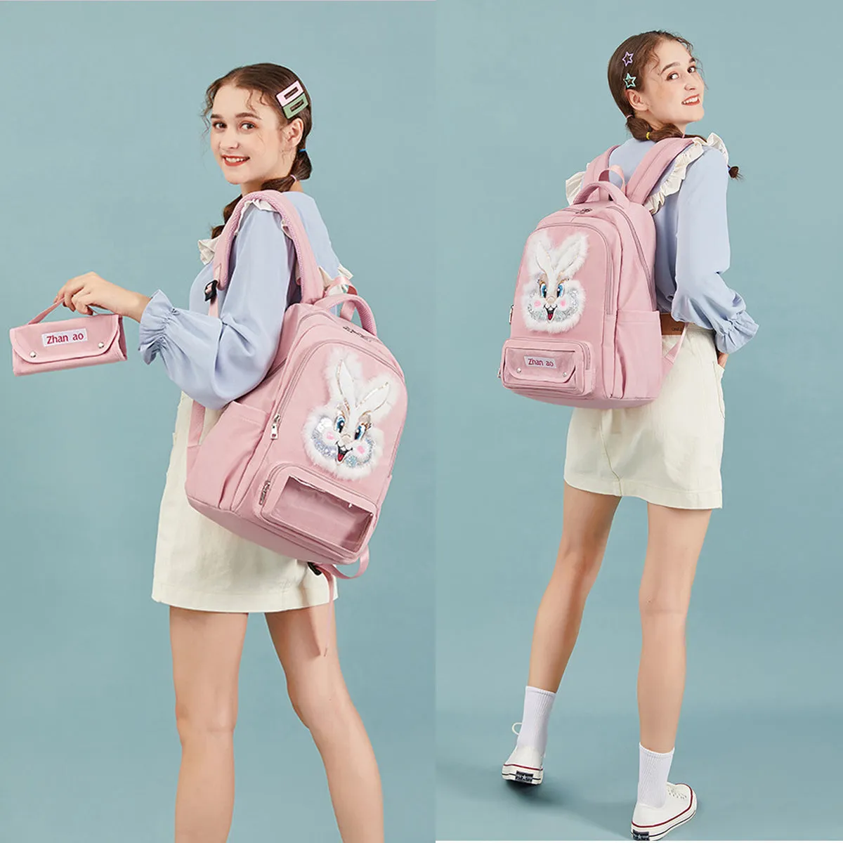 Lightweight And Cute Large Capacity Backpack