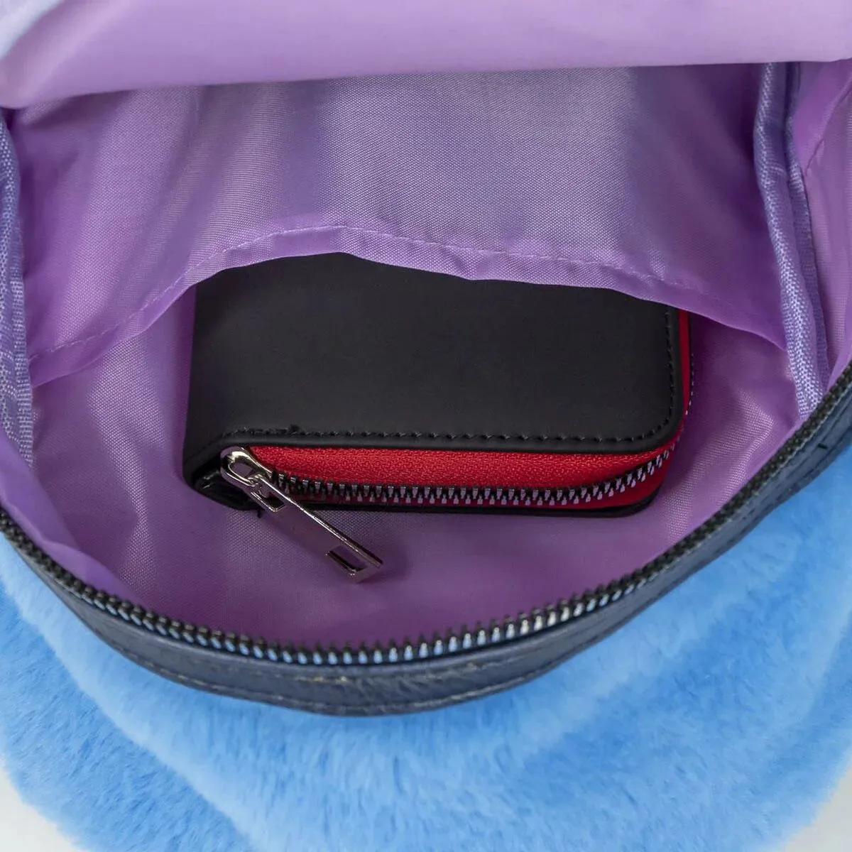 Lilo & Stitch Backpack Stitch Fluffy Blue