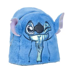 Lilo & Stitch Backpack Stitch Fluffy Blue