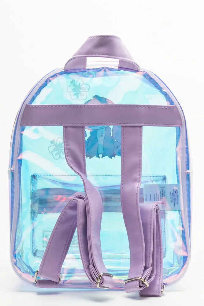 Lilo And Stitch Backpack Lilac