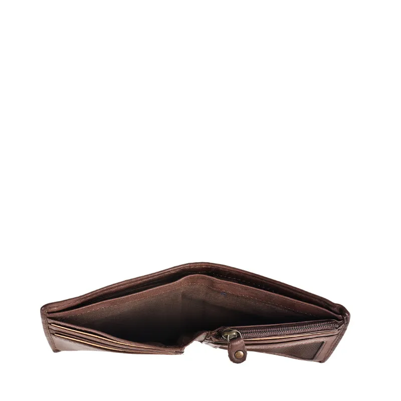 Lineage - The Mens Wallet Dark -Brown