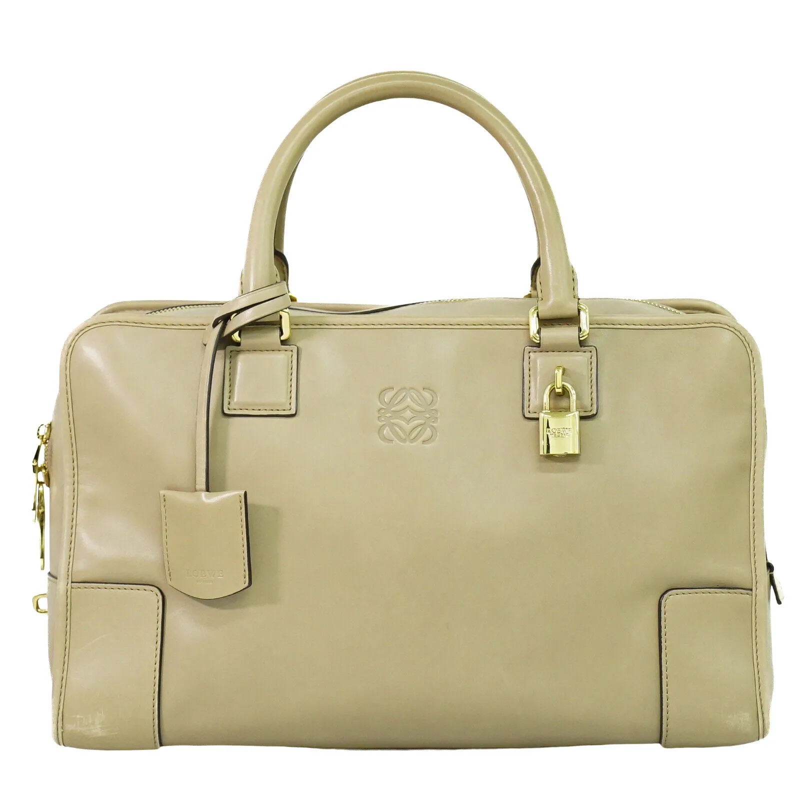 Loewe Amazona Leather Handbag (Pre-Owned)
