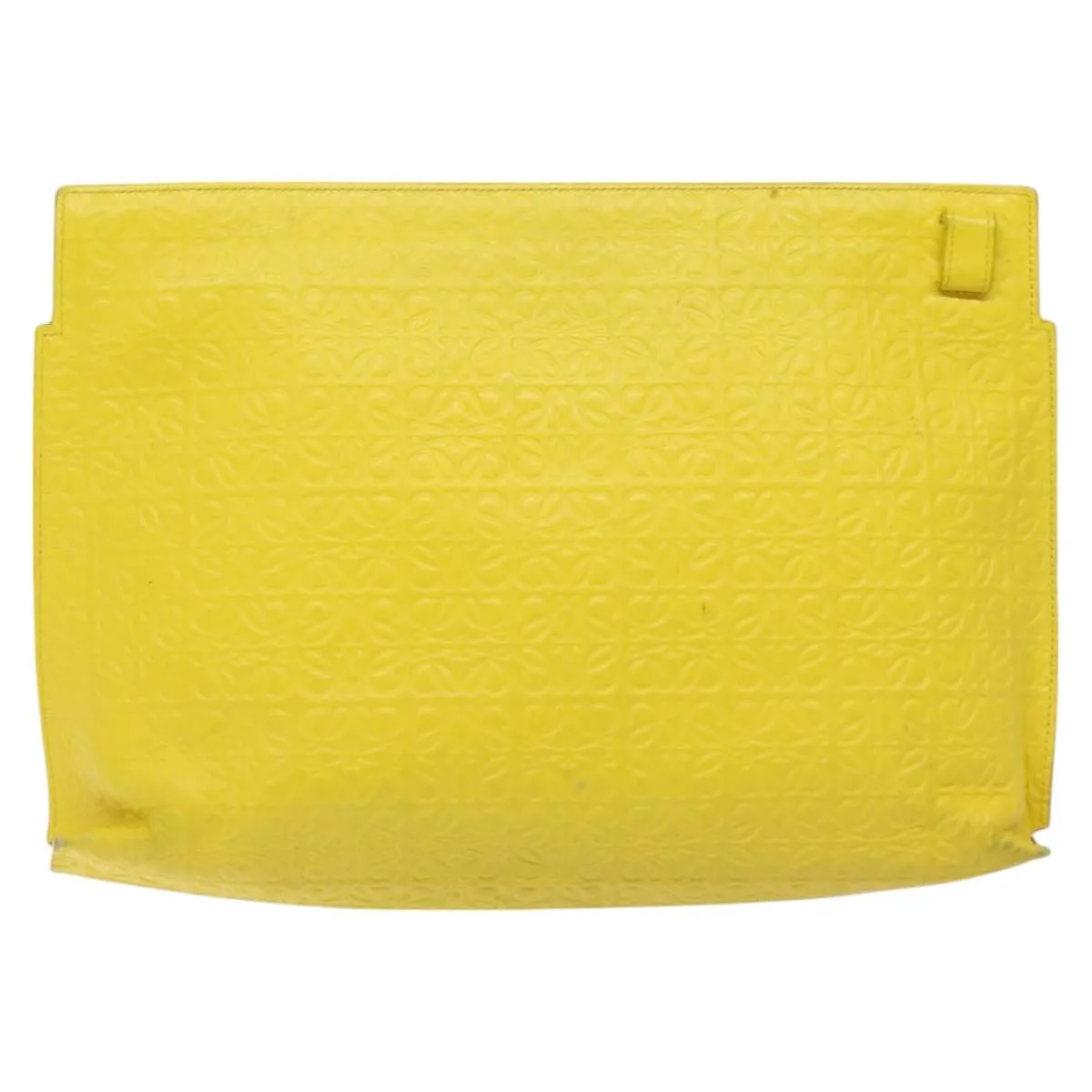 Loewe Leather Clutch Bag (Pre-Owned)