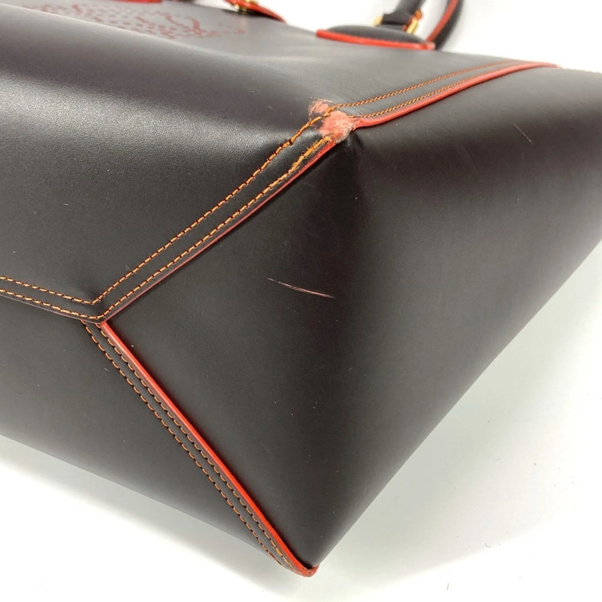 Loewe  Leather Shoulder Bag Tote Bag (Pre-Owned)
