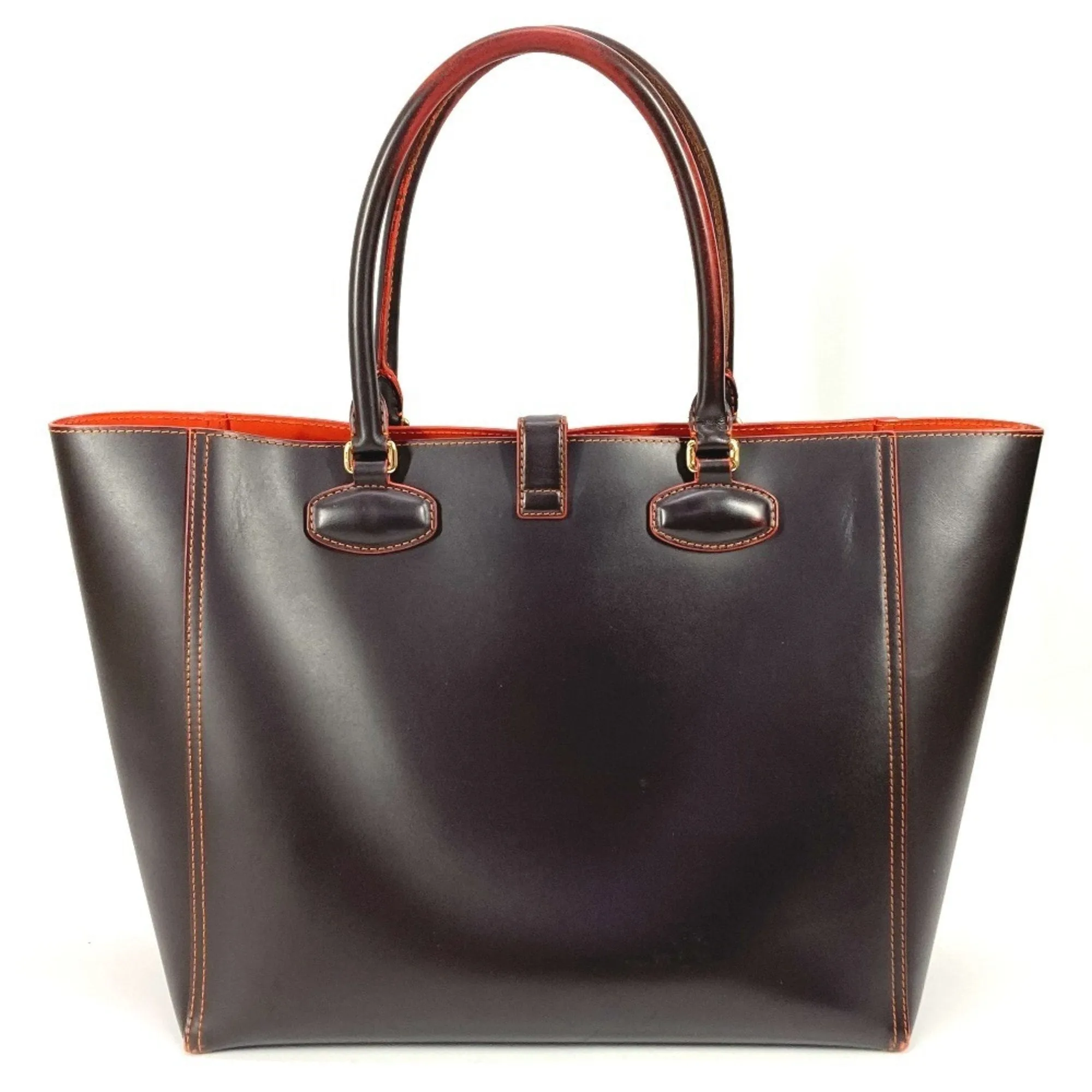 Loewe  Leather Shoulder Bag Tote Bag (Pre-Owned)