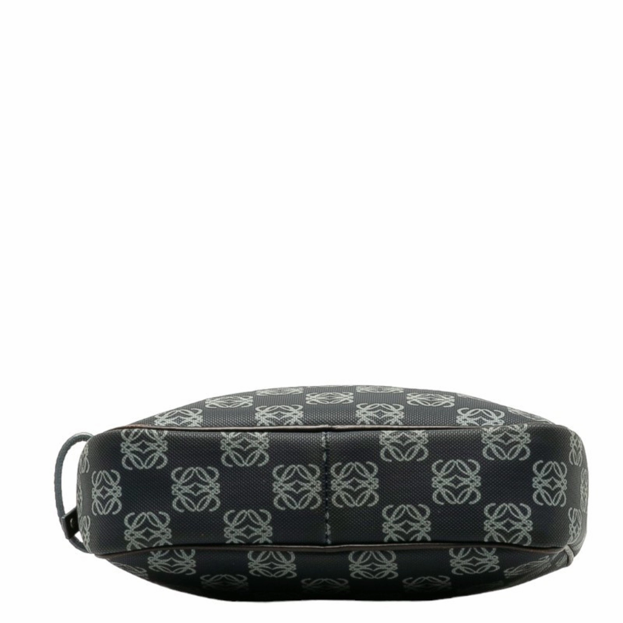 Loewe Navy Pvc Leather Pouch (Pre-Owned)
