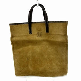 Loewe Suede Handbag (Pre-Owned)