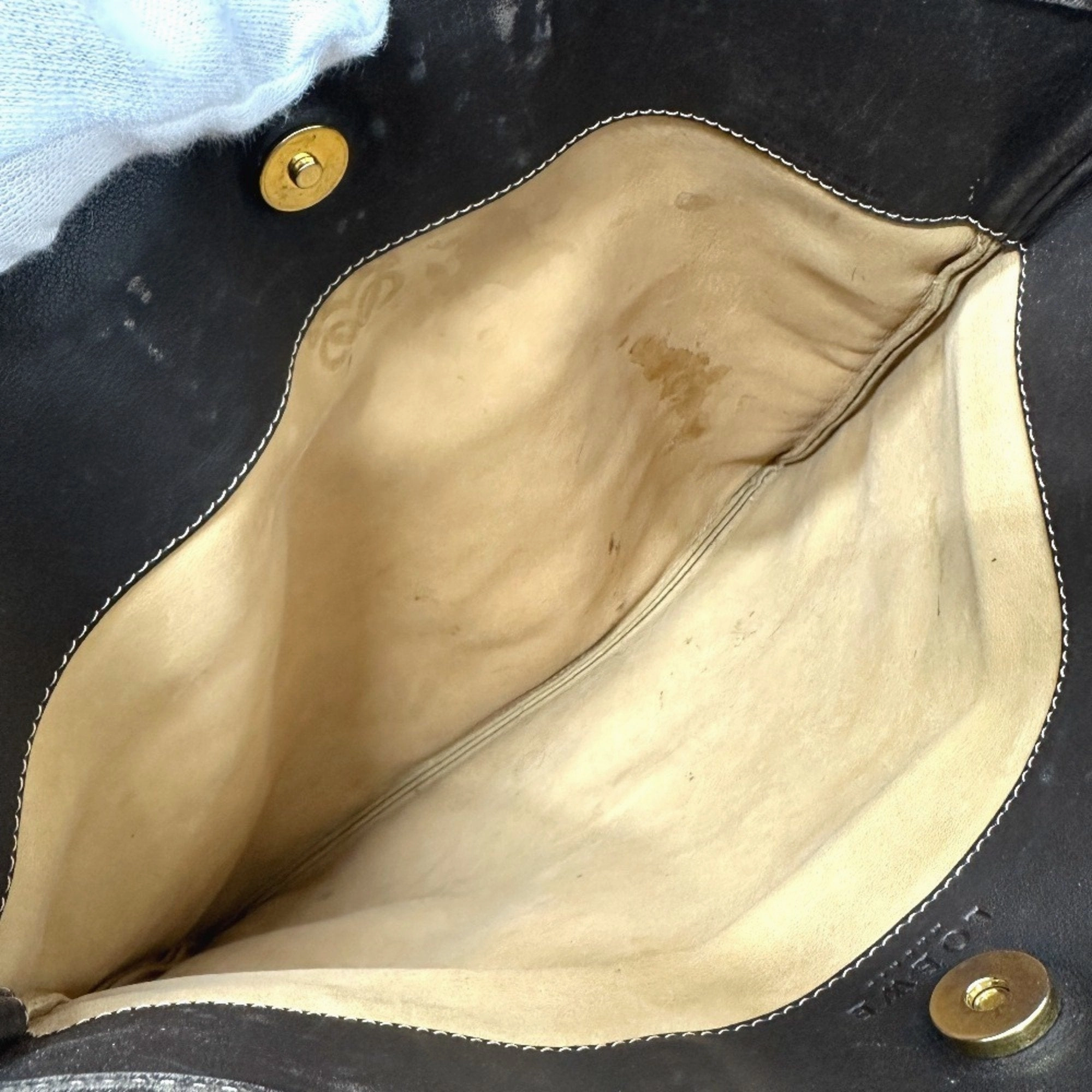 Loewe Suede Handbag (Pre-Owned)