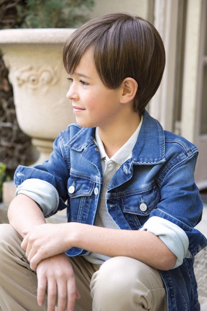 Logan <br>Synthetic Monofilament Lace Front Wig