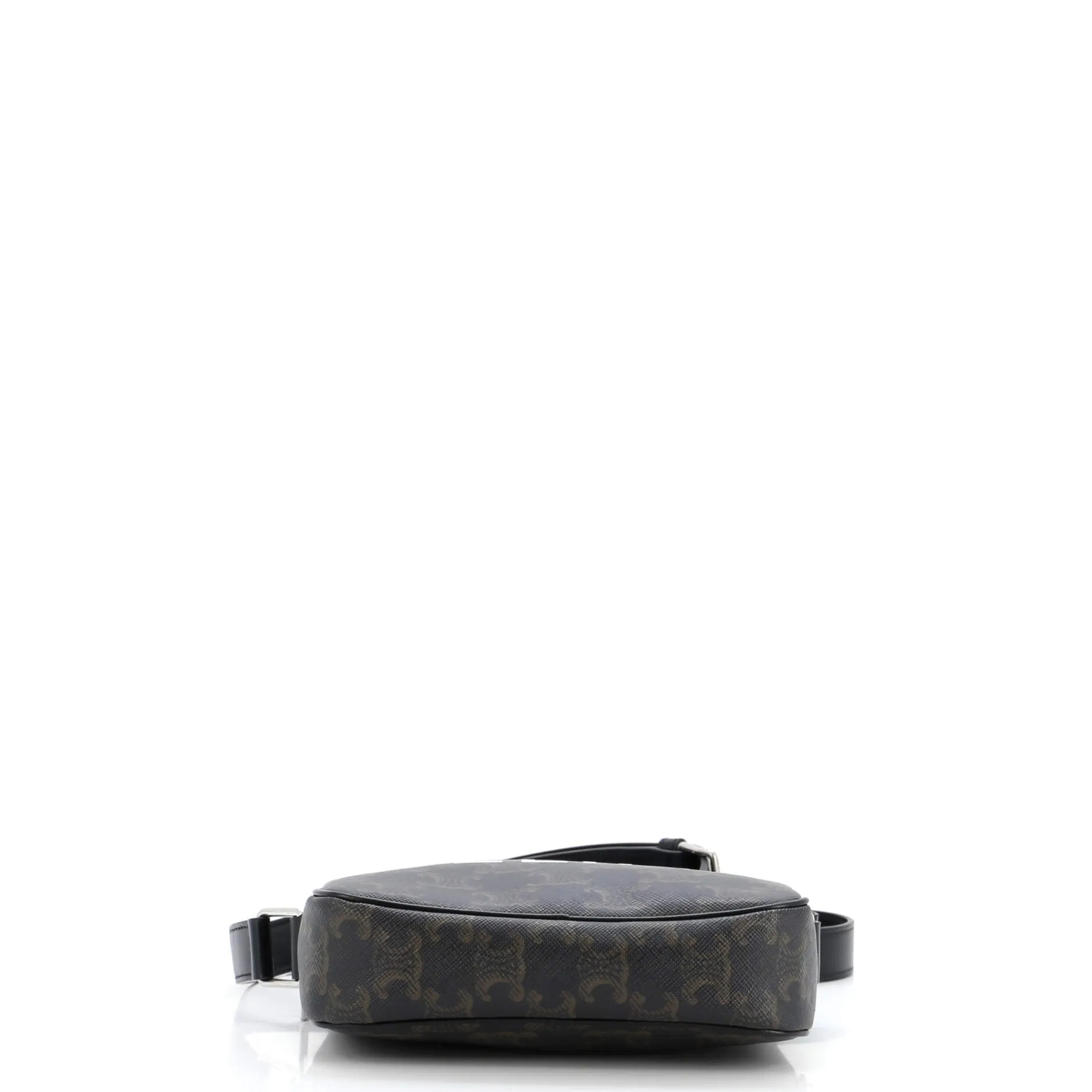 Logo Messenger Bag Triomphe Coated Canvas Mini