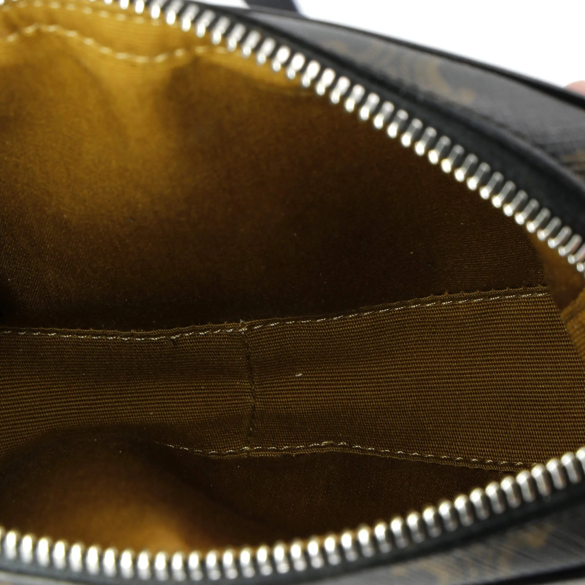 Logo Messenger Bag Triomphe Coated Canvas Mini