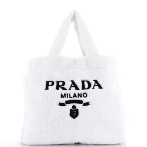 Logo Tote Terry Cloth
