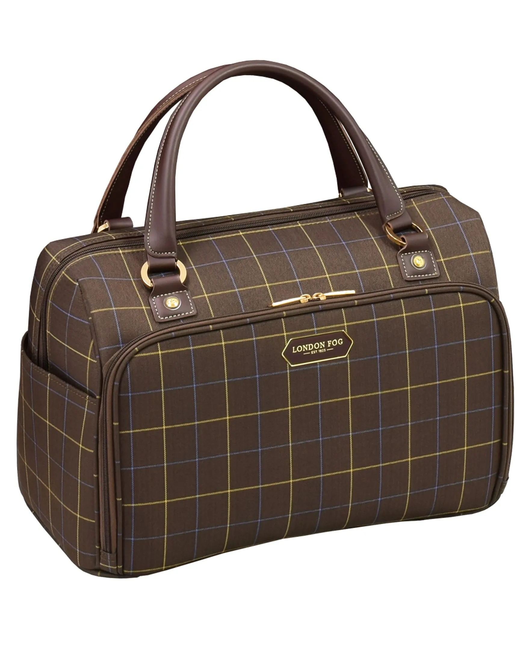 London Fog Brentwood 4 Piece Set (20"/24"/28"/Tote) 4-Wheel Luggage Sets
