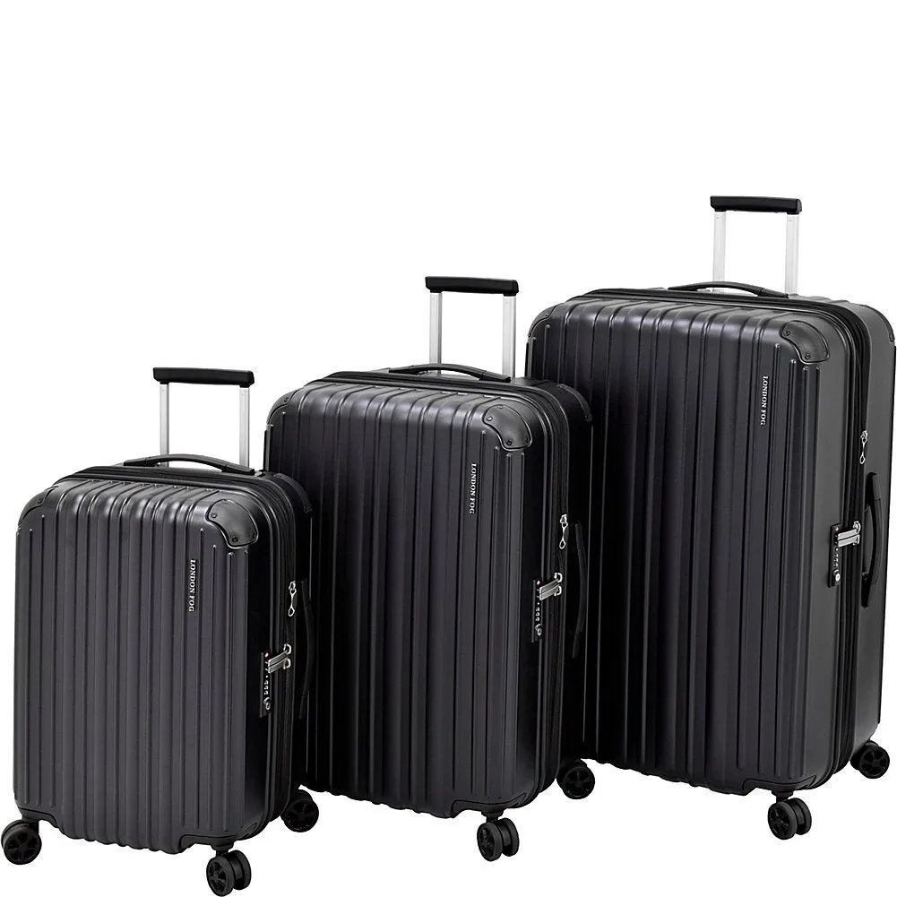 London Fog Heathrow 3 Piece Set (20"/24"/28") 4-Wheel Luggage Sets