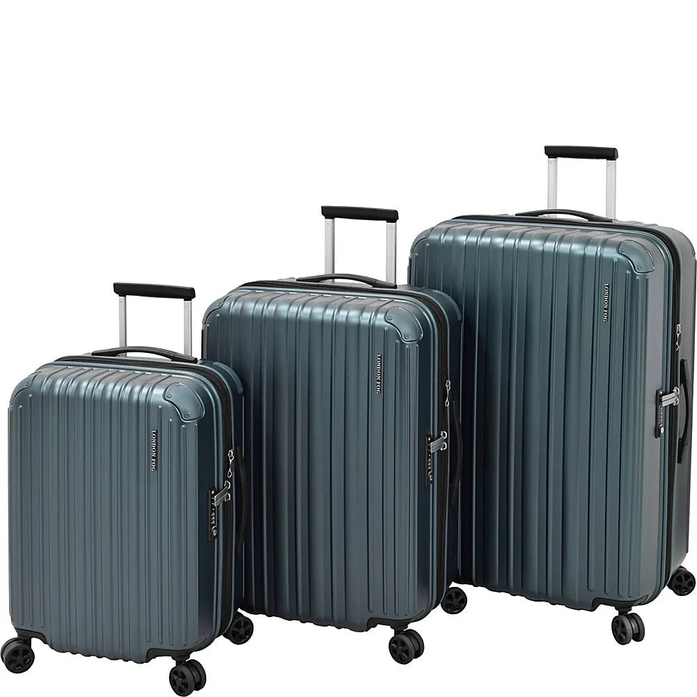 London Fog Heathrow 3 Piece Set (20"/24"/28") 4-Wheel Luggage Sets