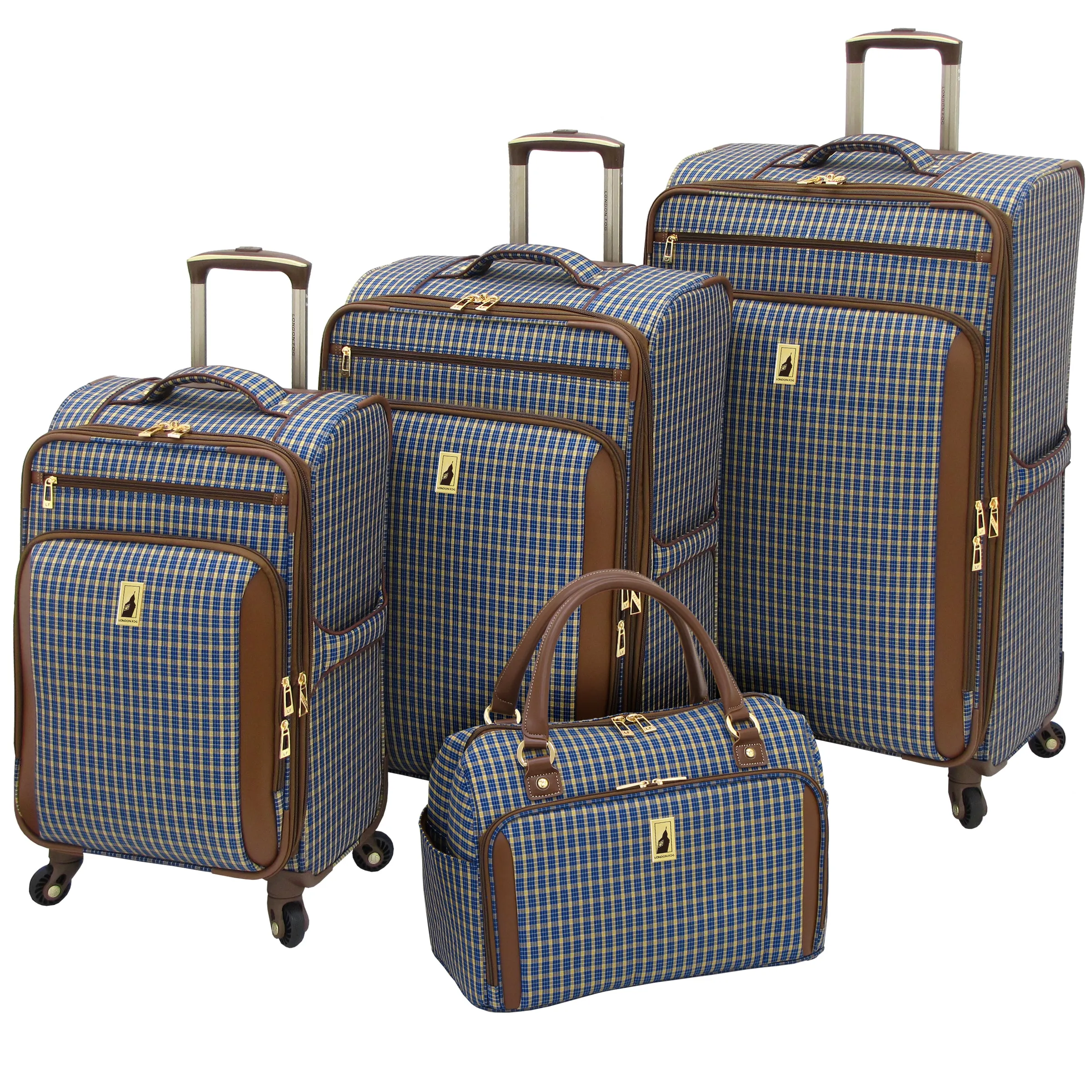 London Fog Kensington 4 Piece Set 4-Wheel Luggage Sets