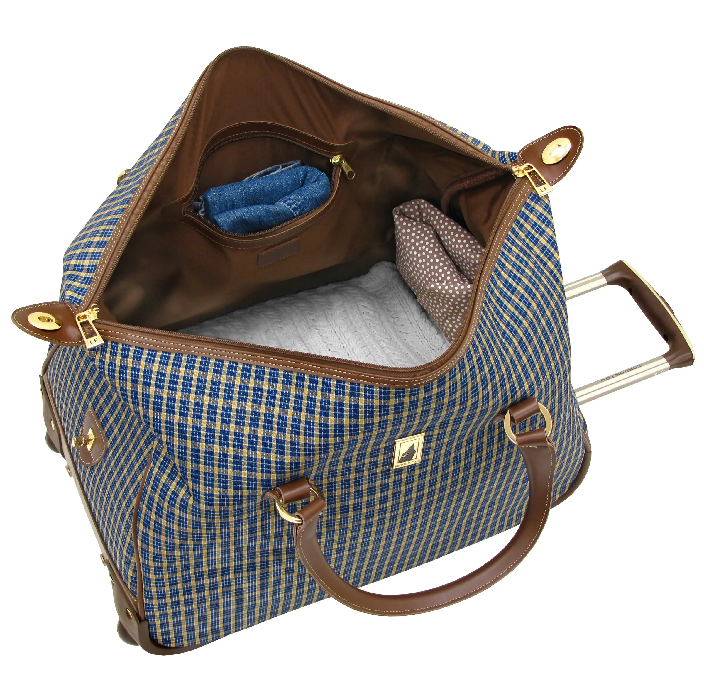 London Fog Kensington 4 Piece Set 4-Wheel Luggage Sets