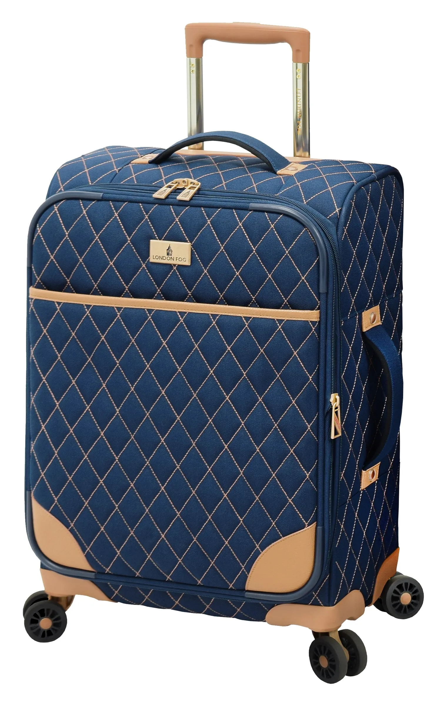 London Fog Queensbury Softside 4-Wheel Spinner Travel Luggage