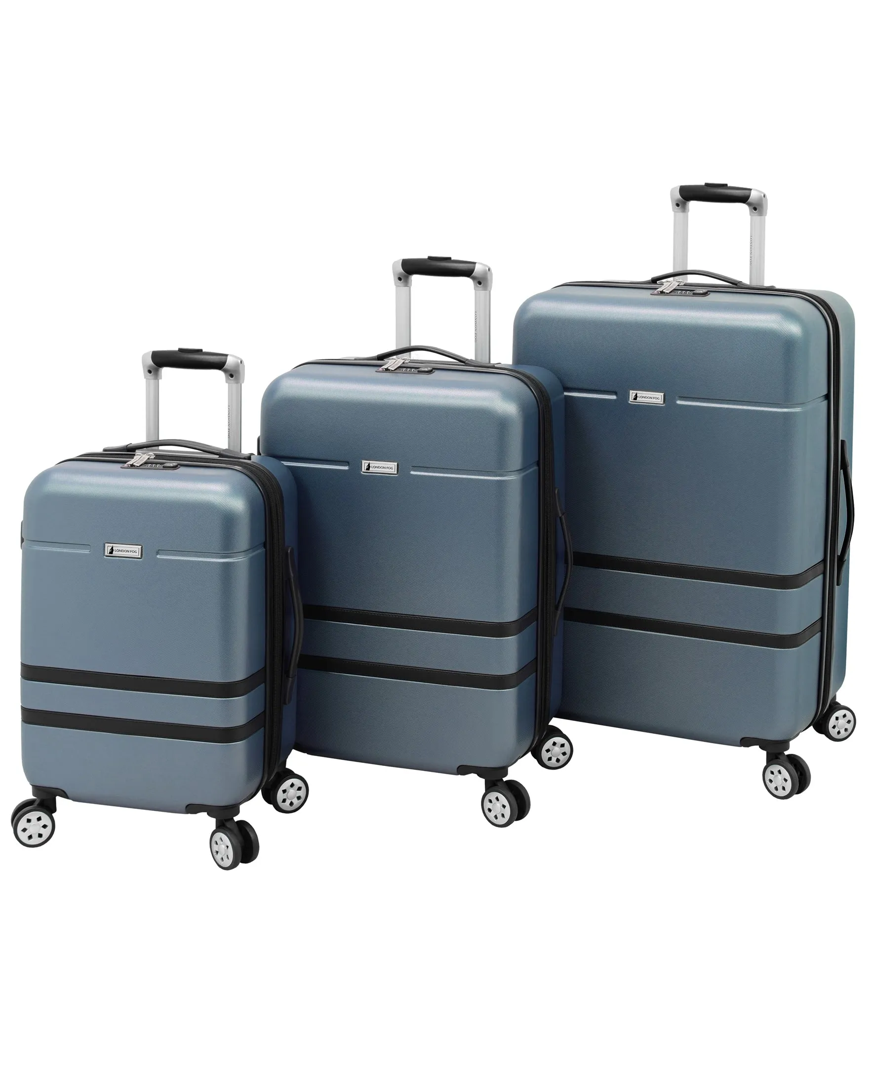 London Fog Southbury II 3 Piece Set (20"/24"/28") 4-Wheel Luggage Sets
