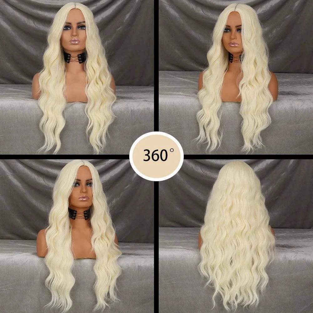 Long Blonde Wig